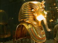 Tutankhamons berømte guldmaske.