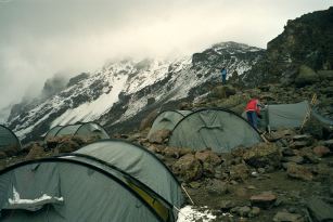 Barafu Camp i 4.550 m.