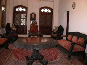 Interiør fra Beit al-Sahel sultanens palads.