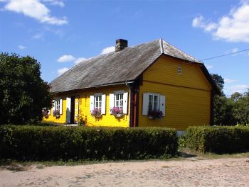 Nymalet hus i Litauen