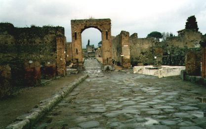Gade i Pompeji