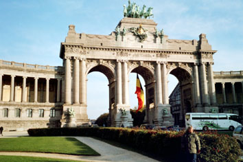 Triumfbuen i Parc du Cinquantenaire