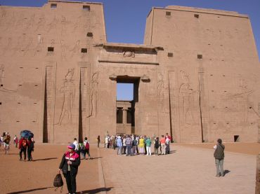 Horus-templet i Edfu.