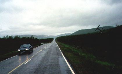 Vejen mellem Kilpisjärvi og Karasuando