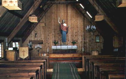 Samisk kapel i Nikkaluokta