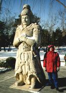 Gitte i Beijing.