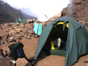 Neltner Camp ved foden af Toubkal