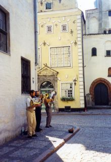 Gademusikanter i Riga