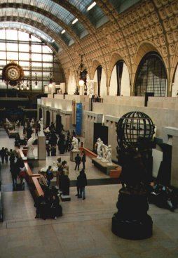 Hallen i Musée d `Orsay