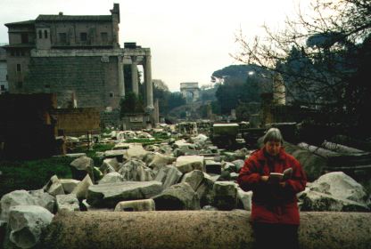 Del af Forum Romanum